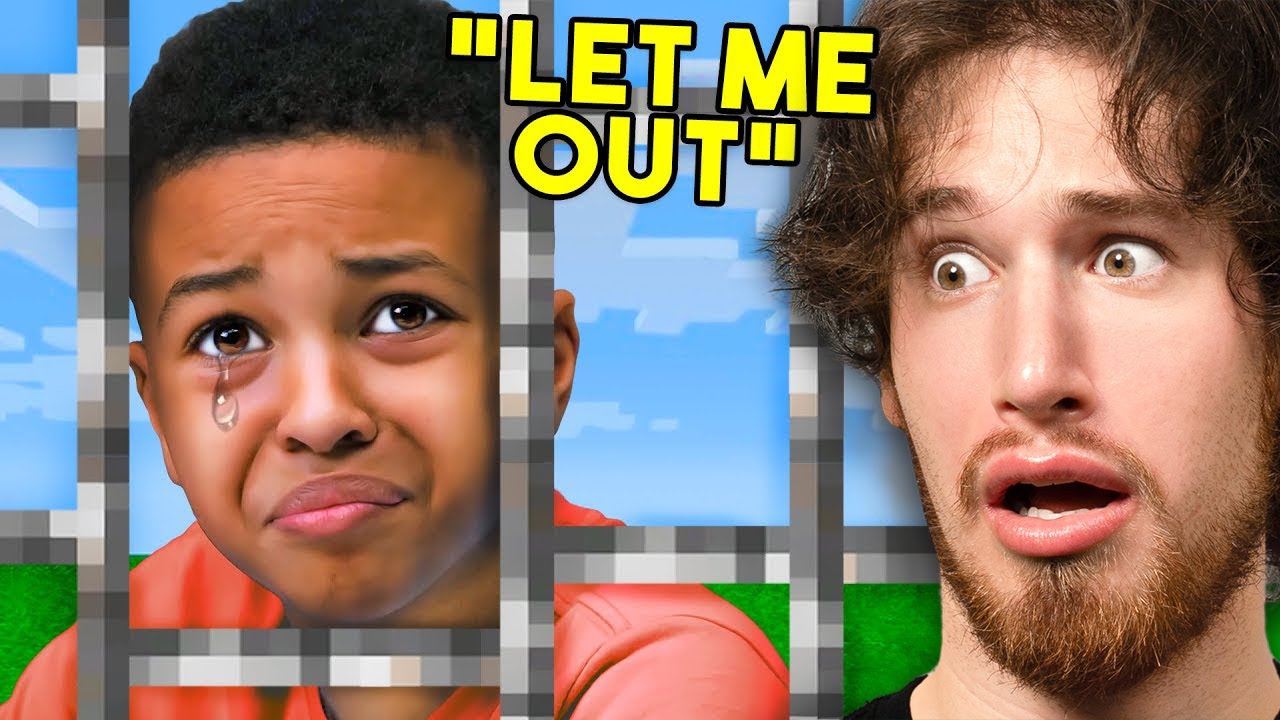 Kid gets trapped in Minecraft