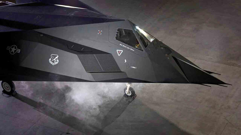 F-117A, der deltog i fire konflikter, kommer på udstilling hos Smithsonian