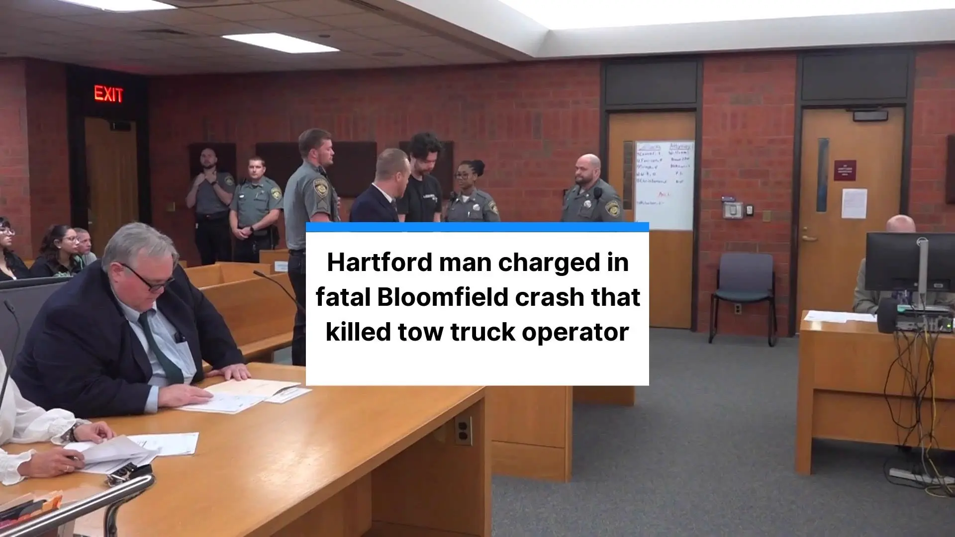 Hartford man charged in fatal Bloomfield crash that killed tow truck ...
