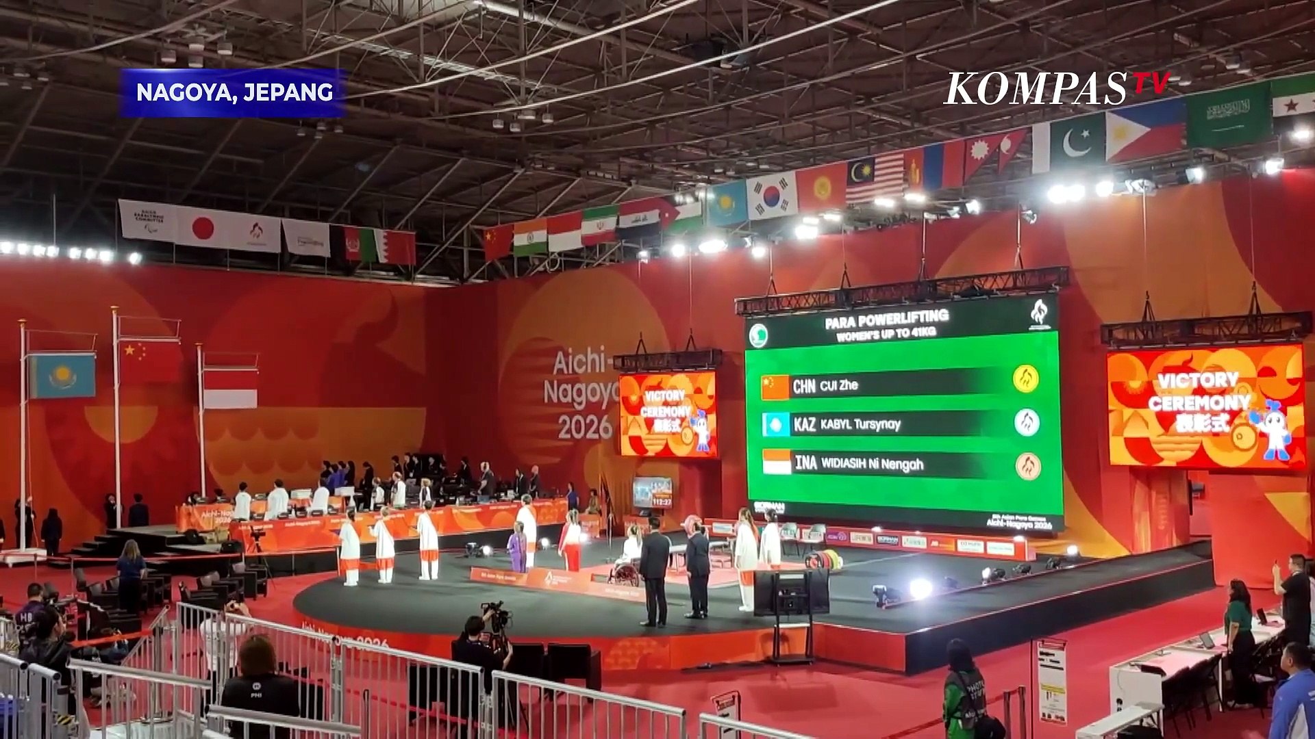 Indonesia lampaui target emas Asian Para Games 2026