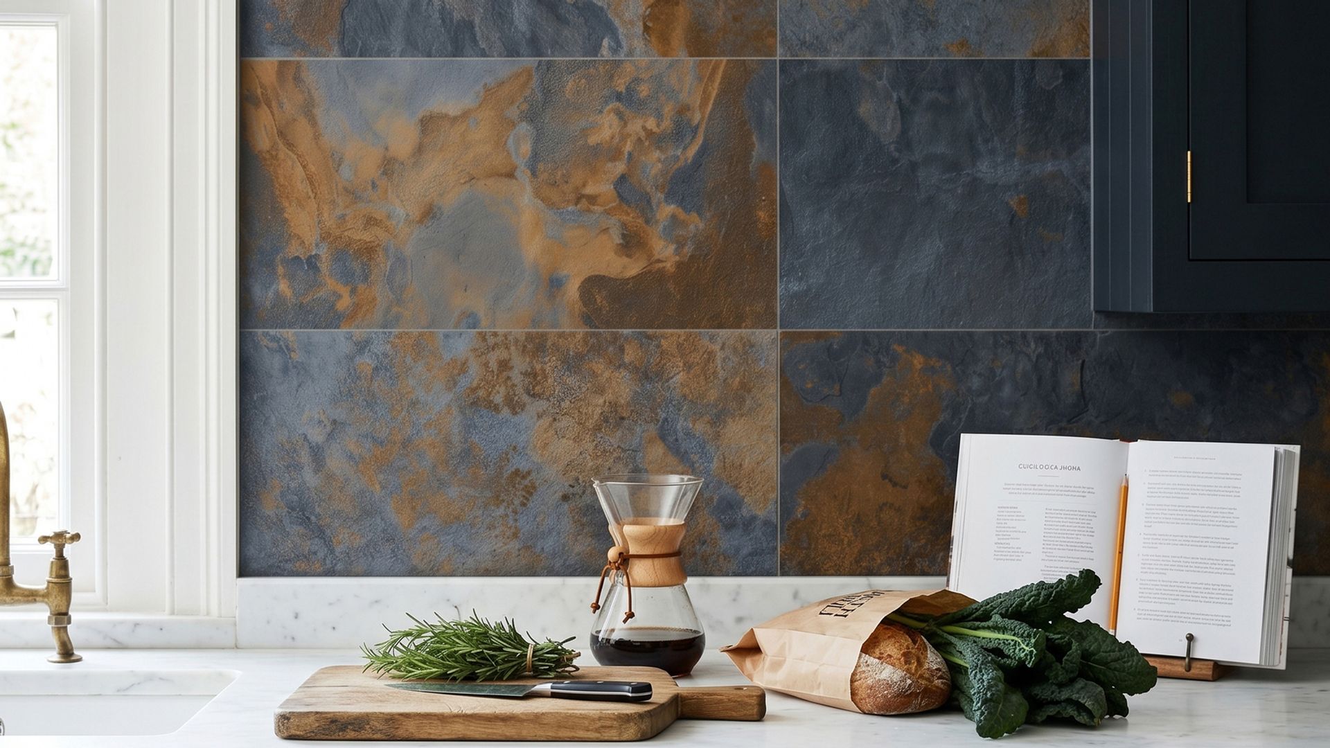 12 kitchen splashback ideas that shun the tiled rectangle