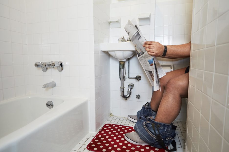 This is the best way to sit for better poops, according to science