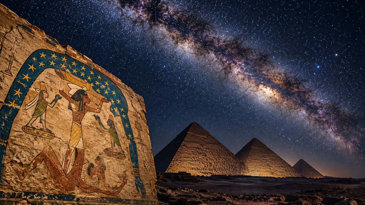 How an astrophysicist linked the Milky Way to Nut's arms for the first time