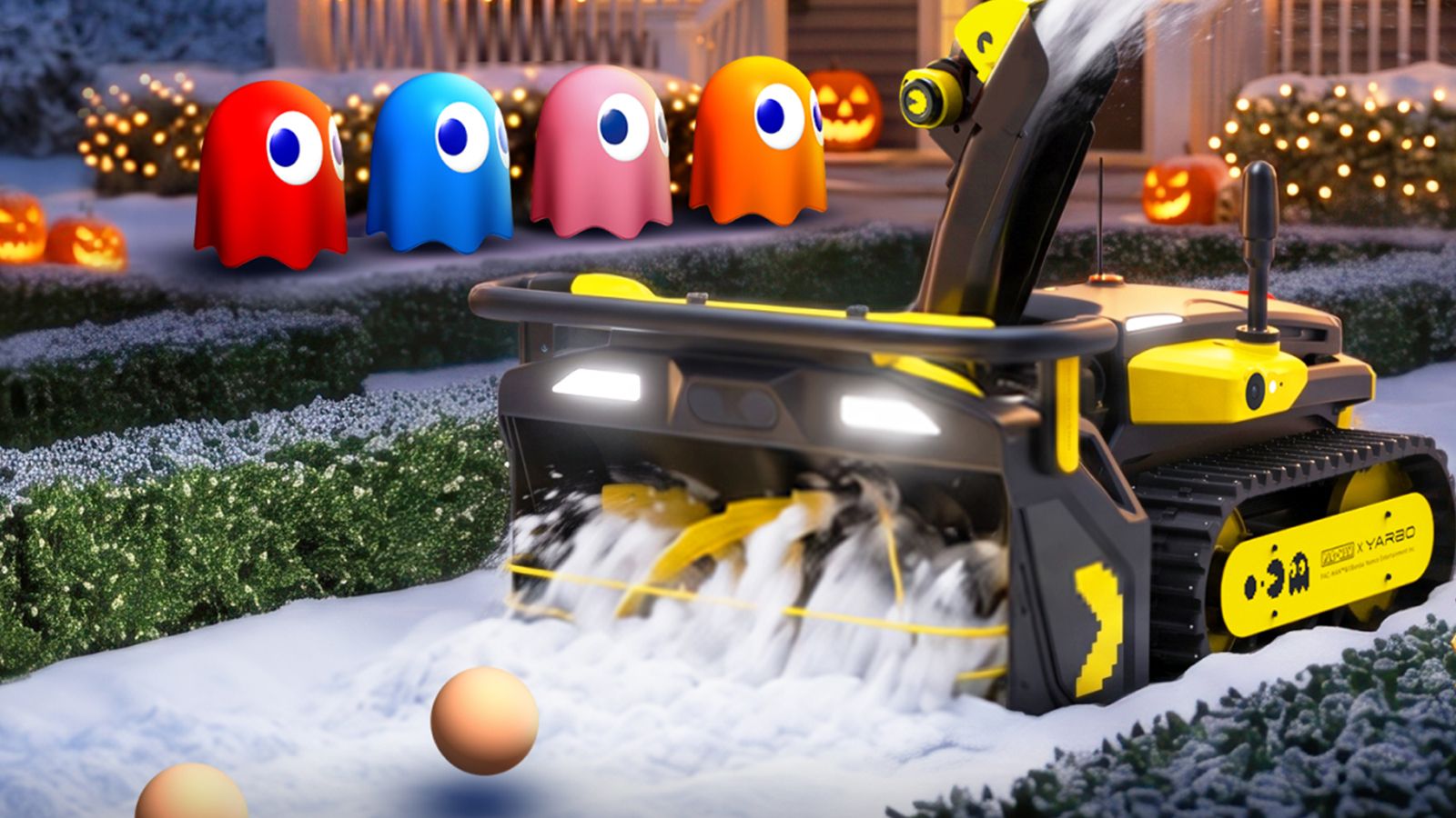 This Pac-Man snow blower makes me want a robot I don't need