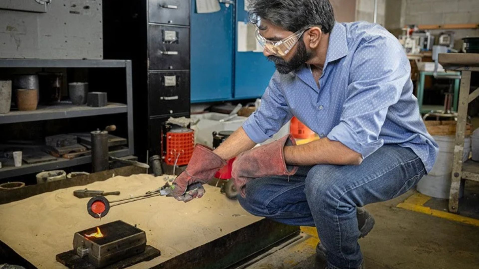 US engineering student builds portable foundry to teach metal casting ...