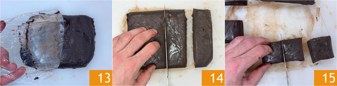 Halloween chocolate fudge