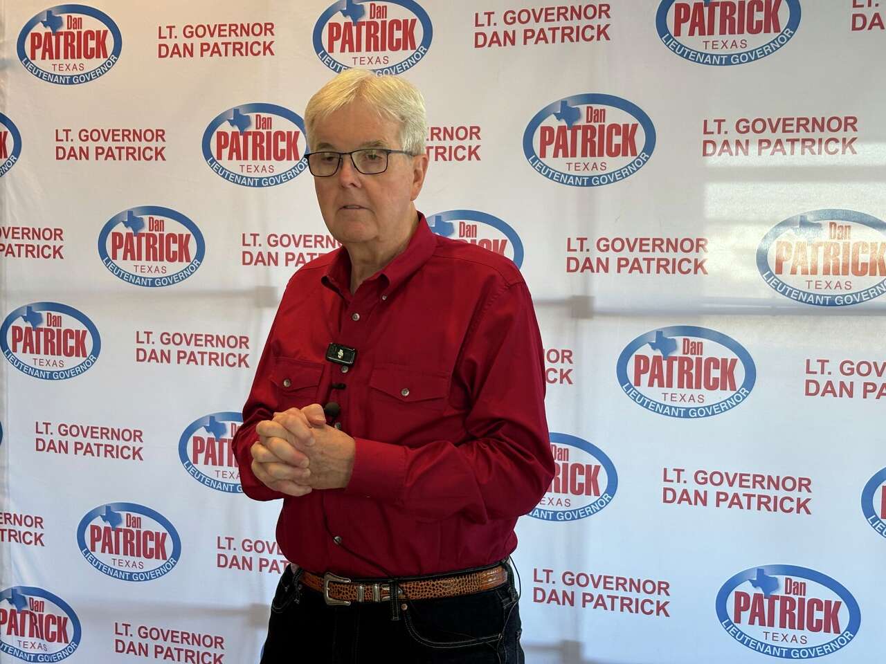 Dan Patrick urges West Texas Republicans to vote in Midland stop