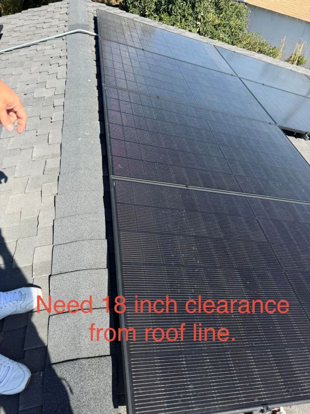 In California, a solar installer said the install would pass inspection ...