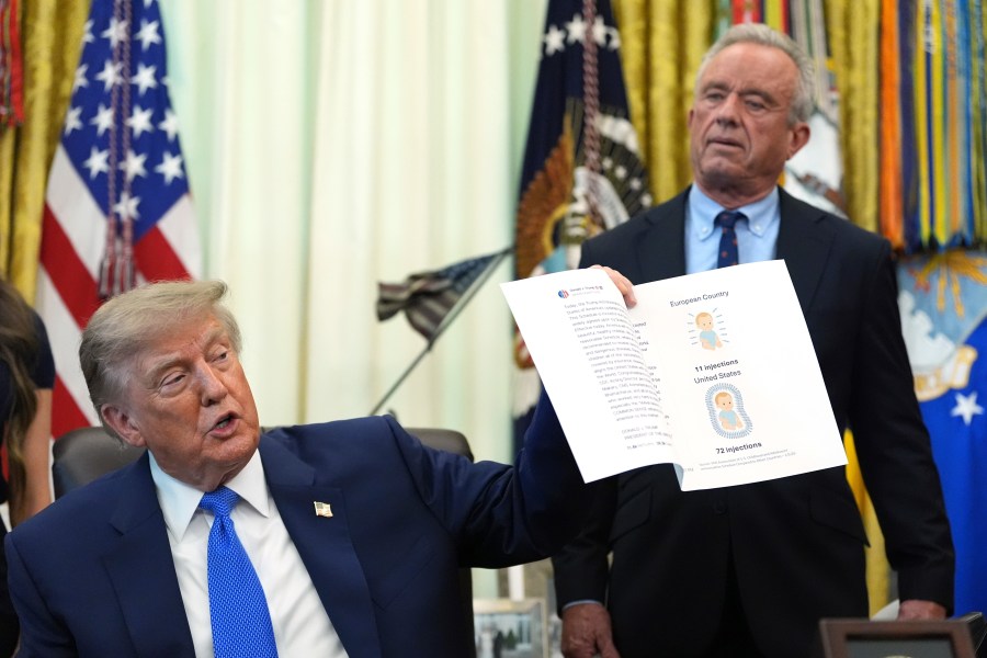 Poll: Most Americans confident in safety of routine childhood vaccines