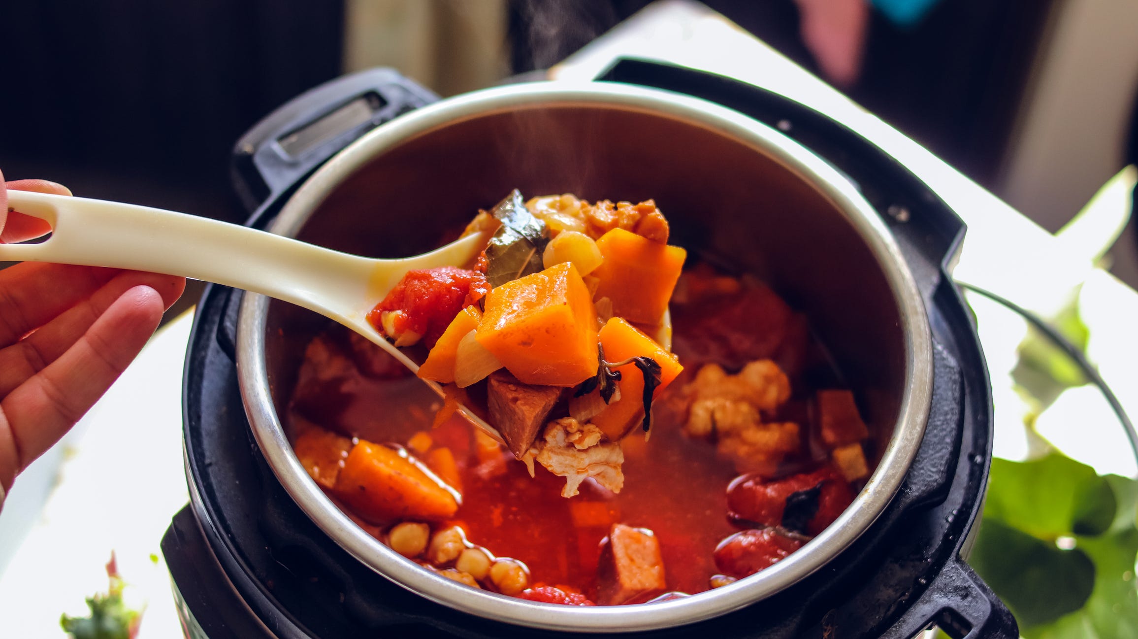Stop using this Power Quick Pot pressure cooker. It may expel contents
