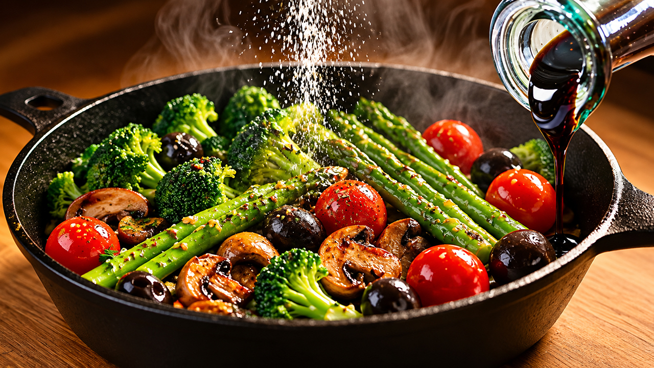 Cook perfect Italian sauteed vegetables with depth using this recipe