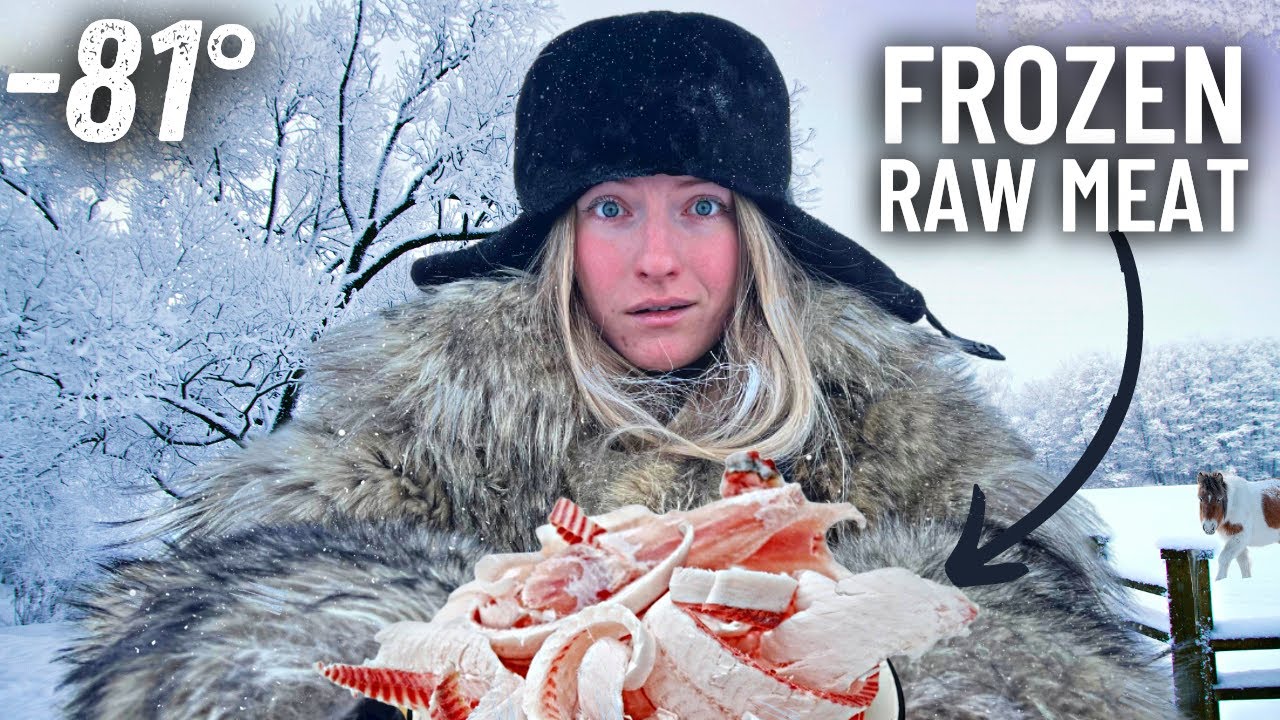What people in the world’s coldest place eat? (Food in Yakutsk, Russia)