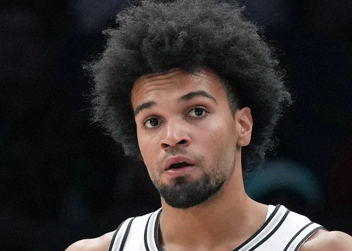 Ja'Kobi Gillespie makes NBA debut with Spurs