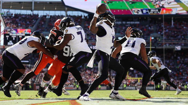 Ravens week 6 rookie report: Pass catchers shine despite offensive ...
