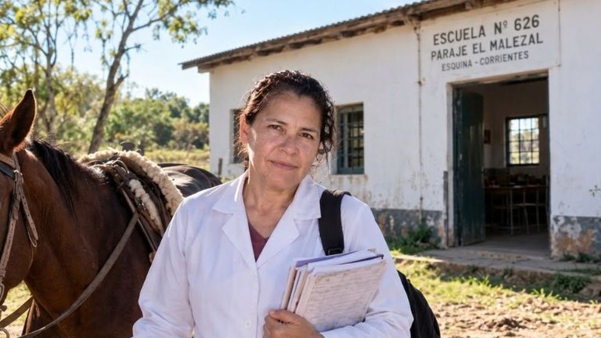 Una de las detenidas vive cerca de la Escuela Rural N.º 626 del paraje El Malezal, donde Godoy trabajaba como directora suplente. 
