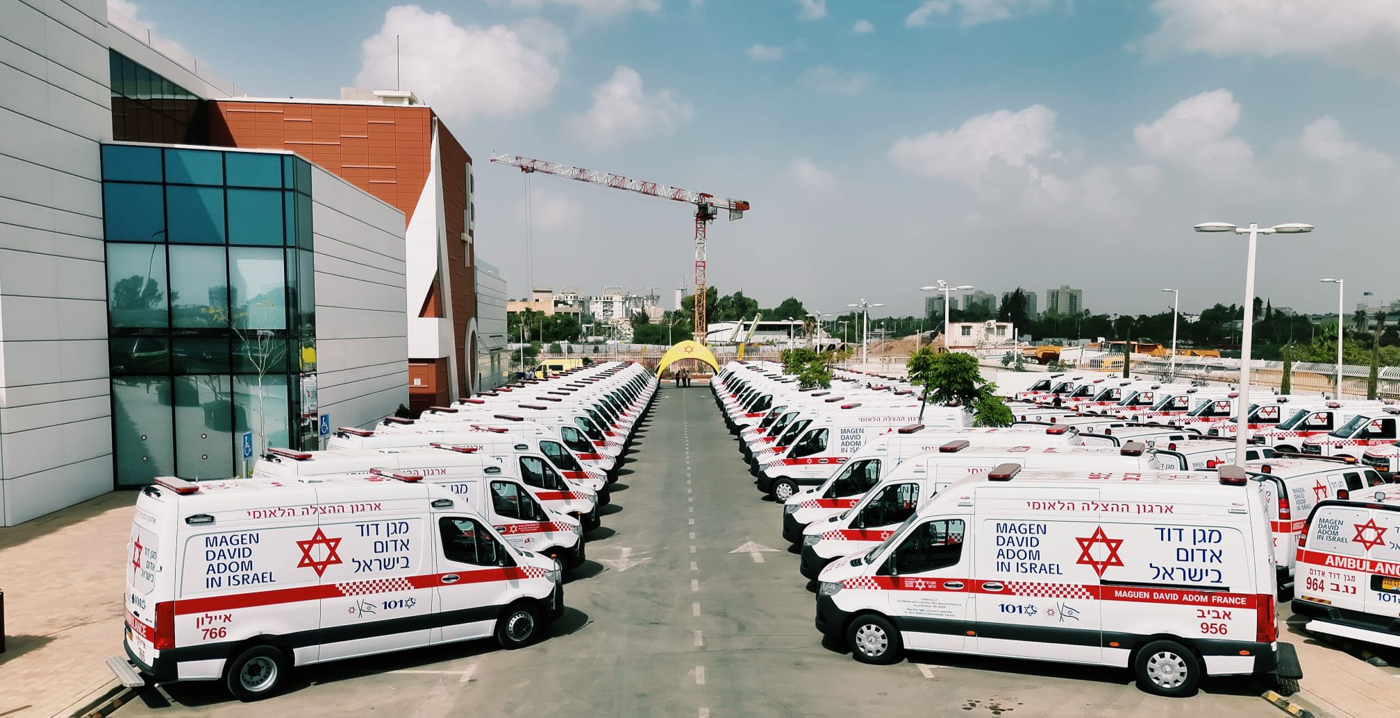 MDA inaugurates 96 new ambulances marking 96 years of lifesaving work