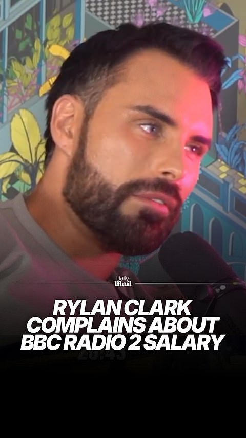 Rylan Clark complains about his BBC Radio 2 salary