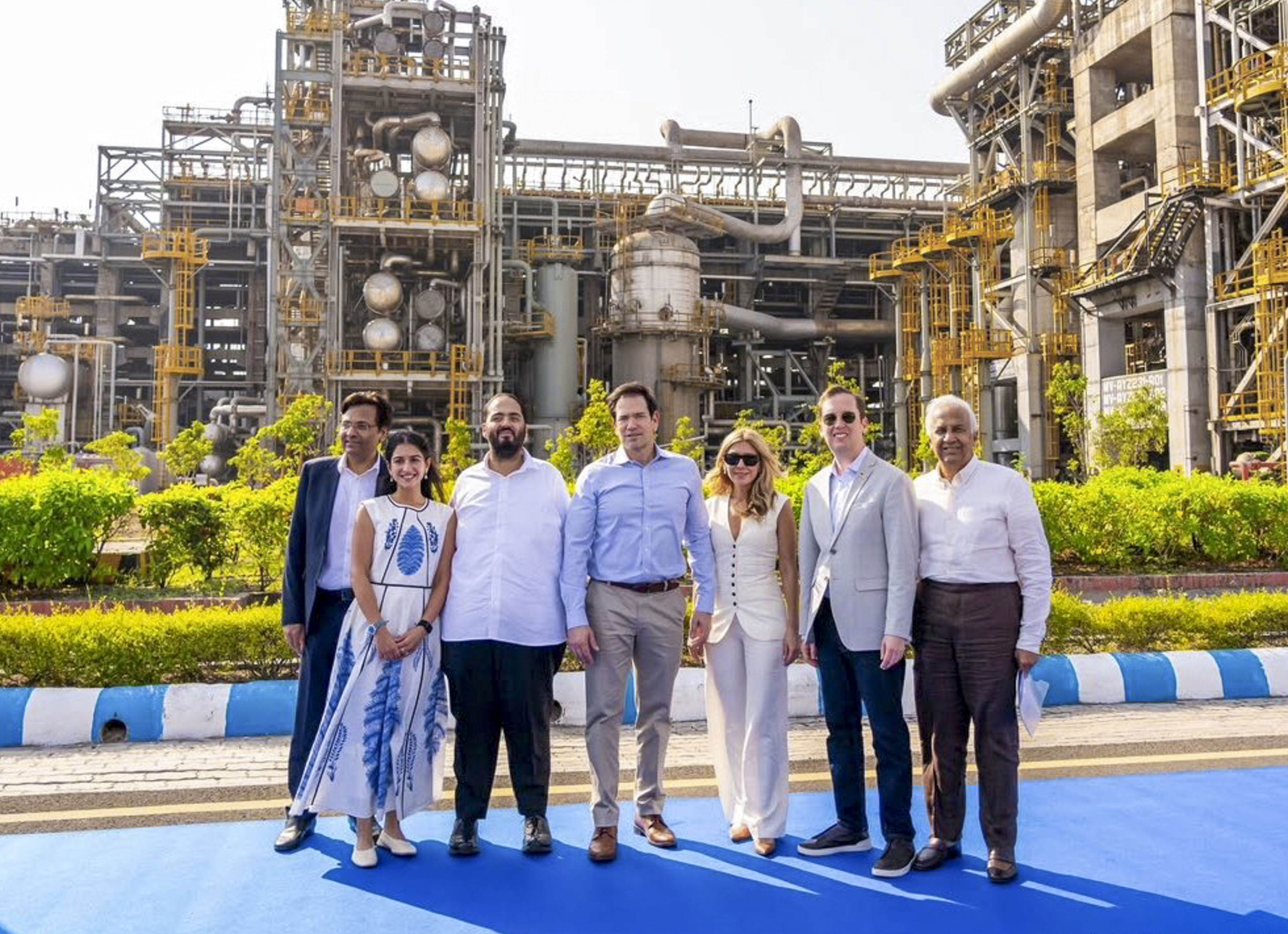 Rubio visits RIL's Jamnagar refinery complex; Ambassador Gor says US ...