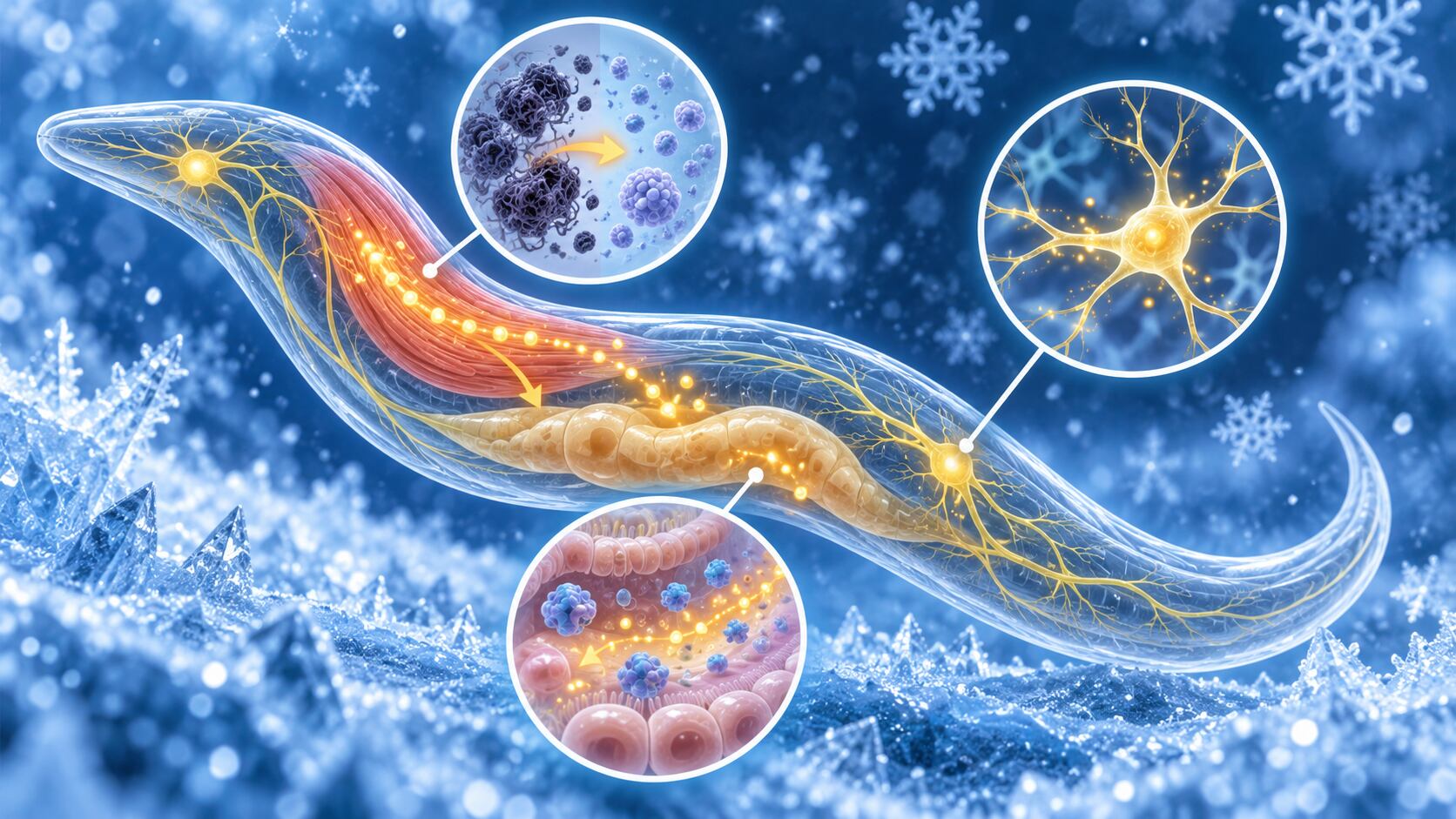 Muscle's longevity signal BH2 delays aging in cold environments