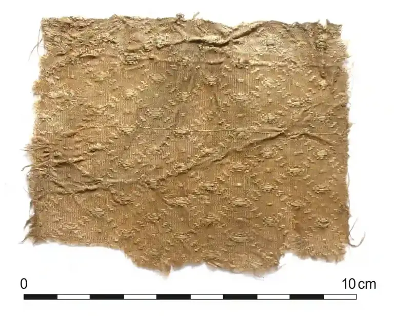 Archaeologists found a 700-year-old notebook still legible beside silk ...