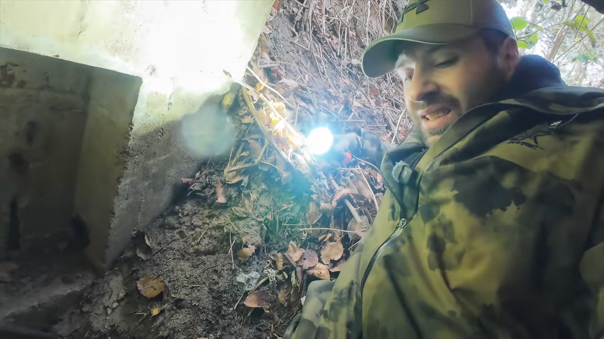 He crawled through a tiny hole into Hitler’s fortress… the ammunition ...