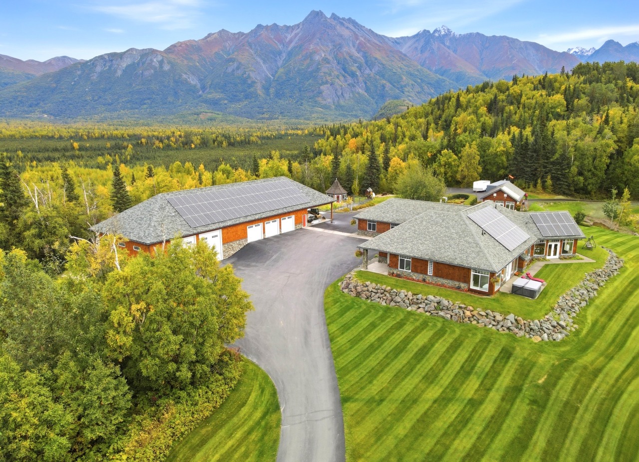 An Alaska compound with its own helipad hits the market for $12.5 million