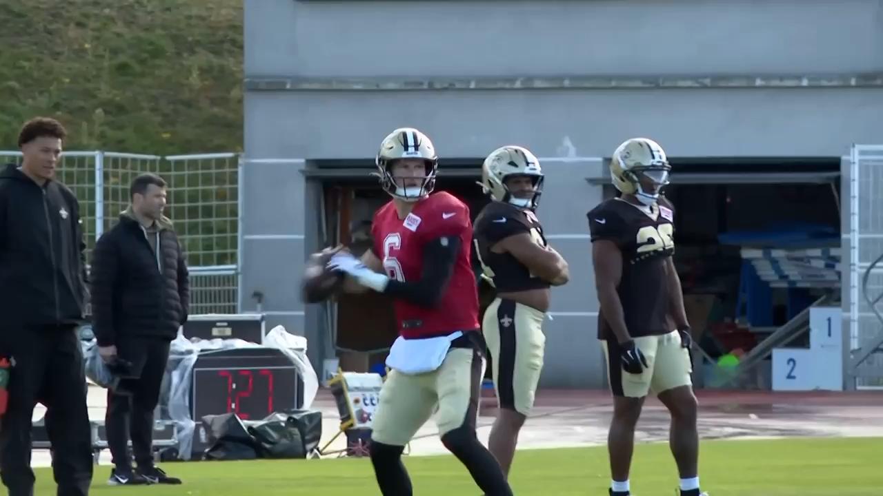 Jordyn Tyson unlikely to play as New Orleans Saints train in France