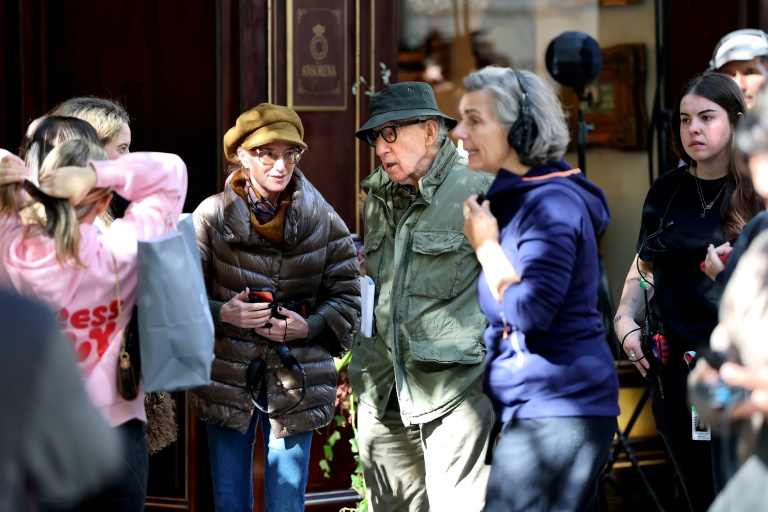 Woody Allen filma su nueva película en las calles de Madrid