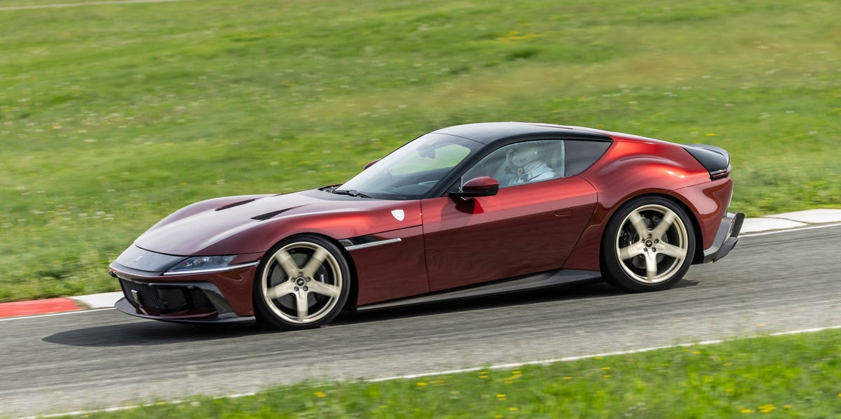 We drive Ferrari’s new V-12 supercar with a manual transmission, but ...