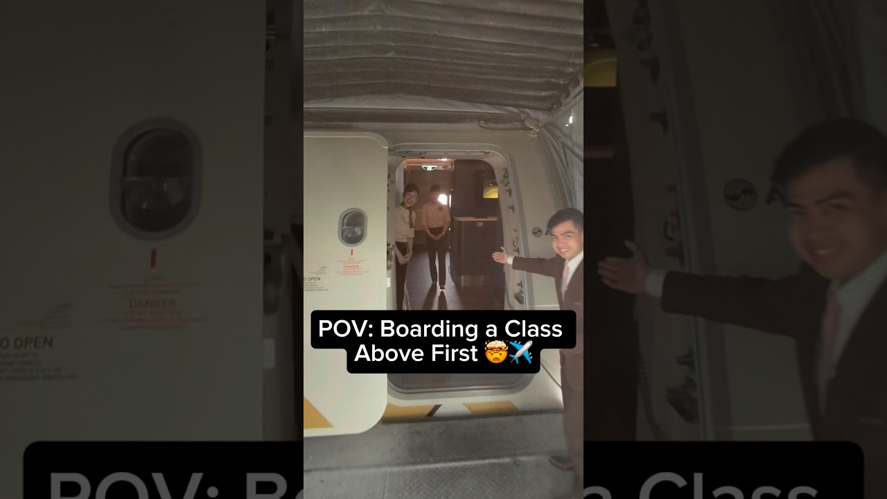 $20,000 first class seat