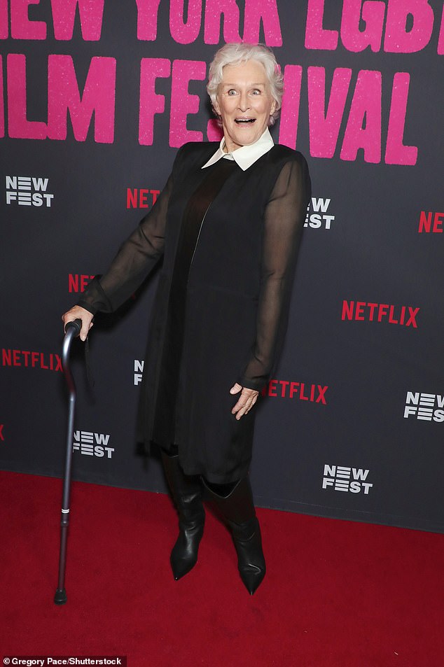 Glenn Close, 79, reveals she's recovering from complete hip replacement ...