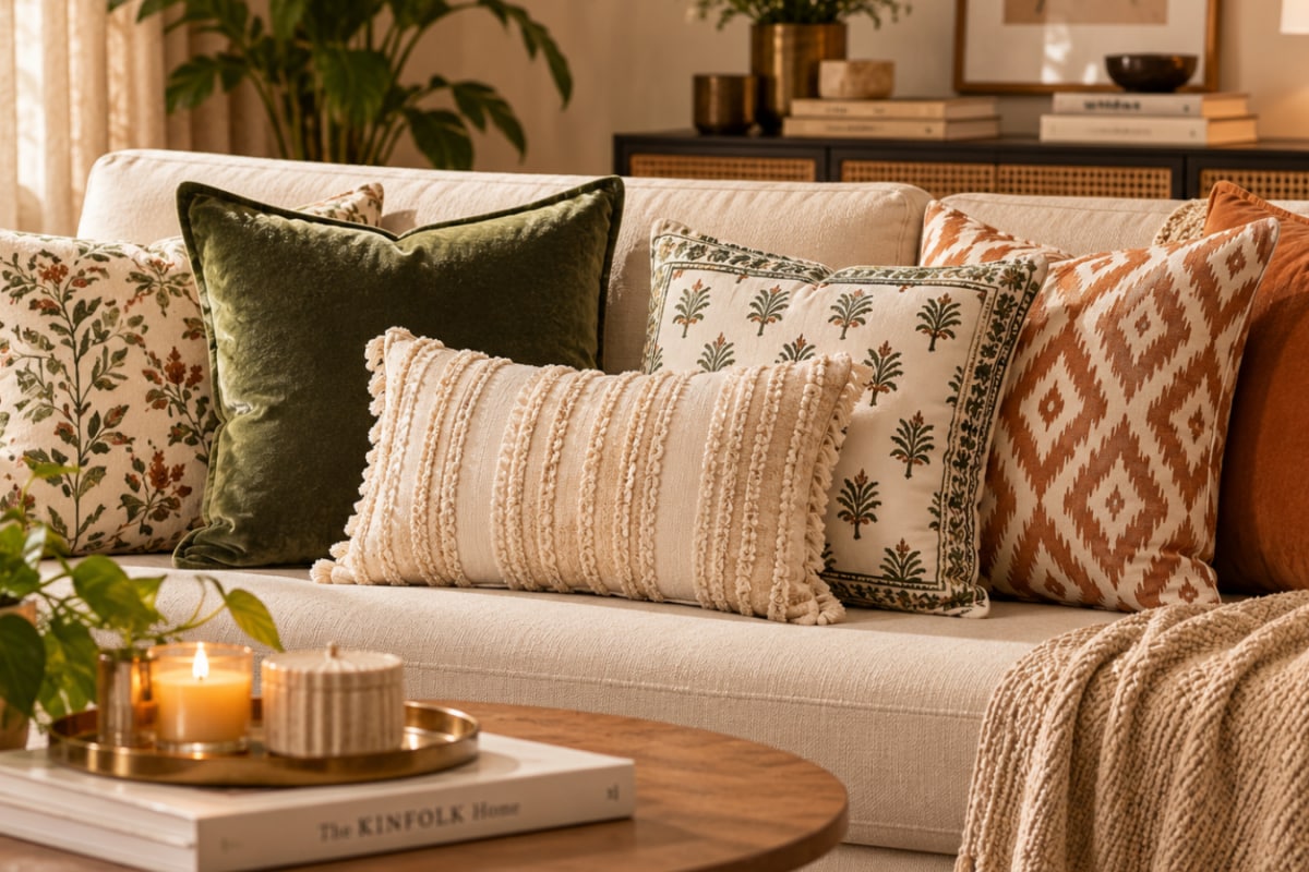 Sofa, so good! Cushion cover sets under ₹500 that fake a luxury living room