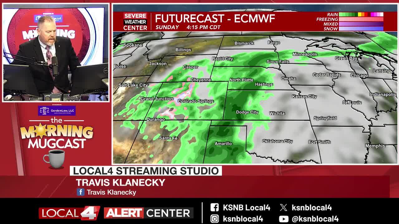 Temperatures rise to end the week, but this weekend will be much different