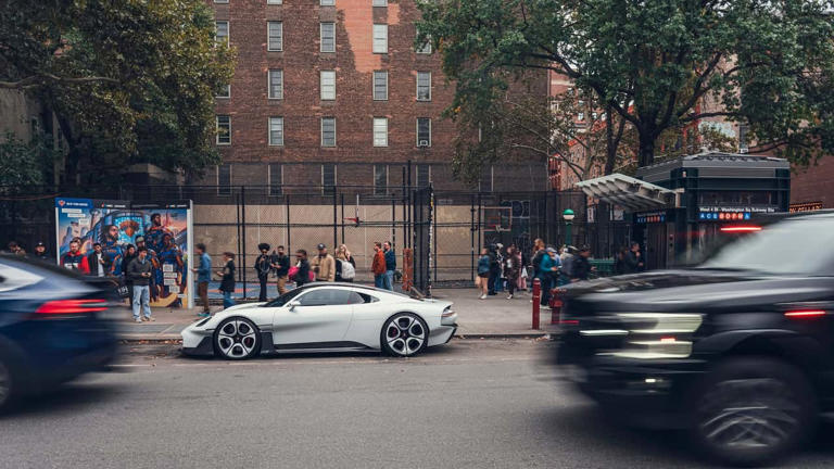 Photos: Porsche's Mission S concept takes over New York City
