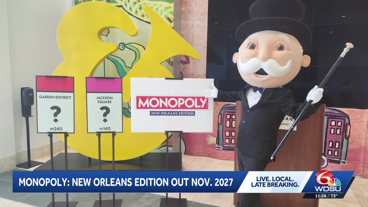 Monopoly New Orleans edition to feature local businesses, nonprofits ...