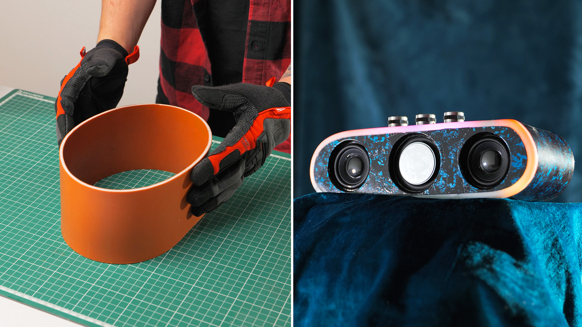 How to recycle a plumbing pipe into a Bluetooth speaker