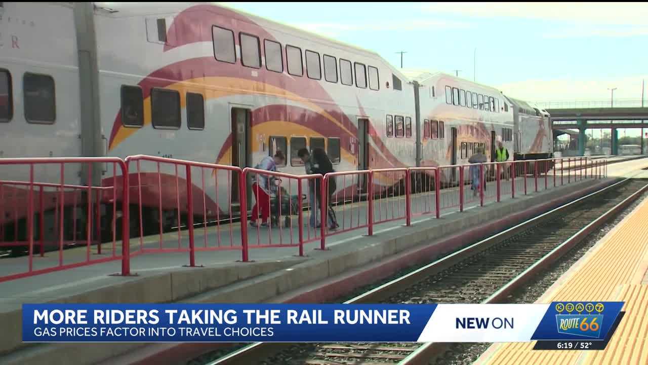 Rising gas prices boost Rail Runner Express ridership in New Mexico