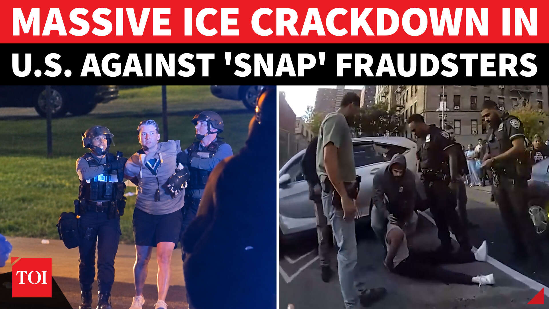 All-out operation: Massive ICE crackdown in US | Hundreds of illegals ...