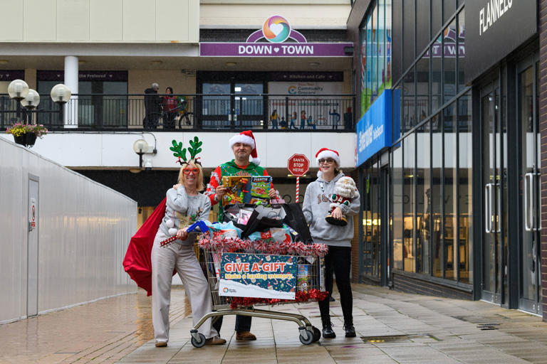 11 photos capture festive fun of trolley dash to launch Burnley ...