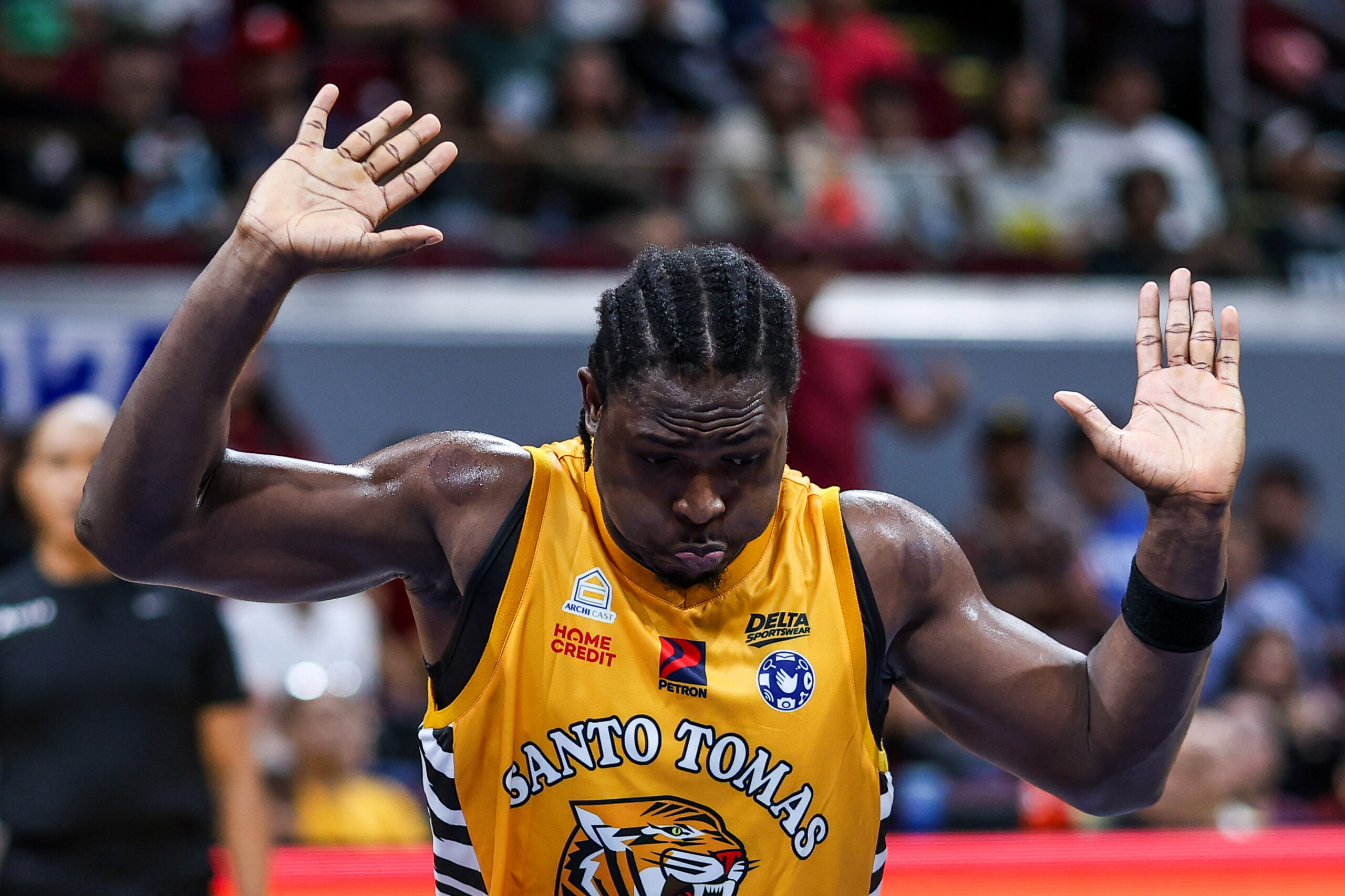 UAAP: Collins Akowe sees lessons in UST’s double-overtime defeat