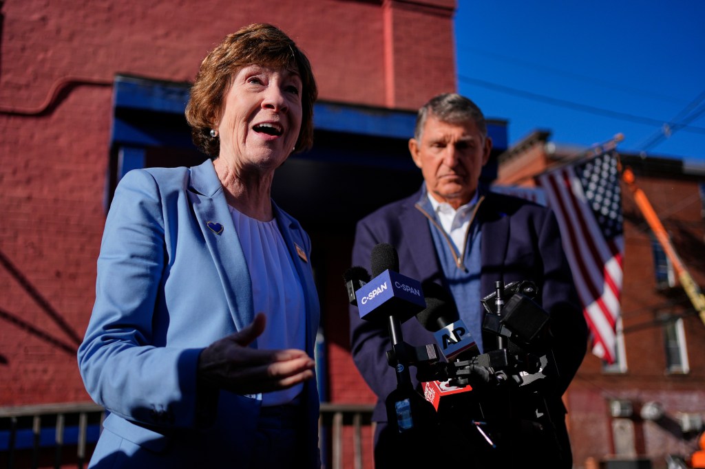 Collins and Jackson bring longtime rivals Manchin, AOC into Maine fight