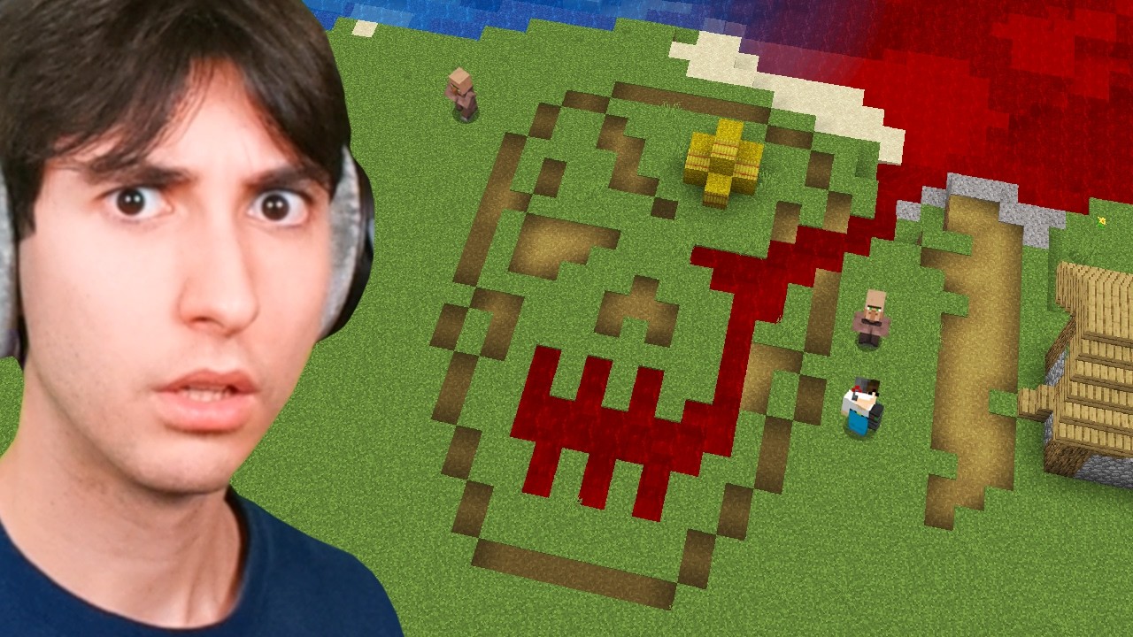I caught scary villager secrets in Minecraft