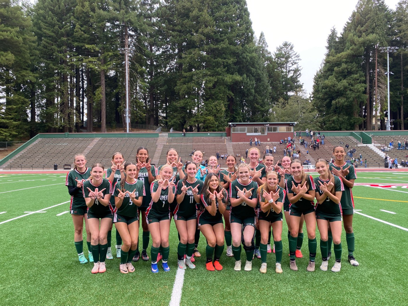 Eureka girls soccer clinches Pacific League with 4-2 win over Fortuna