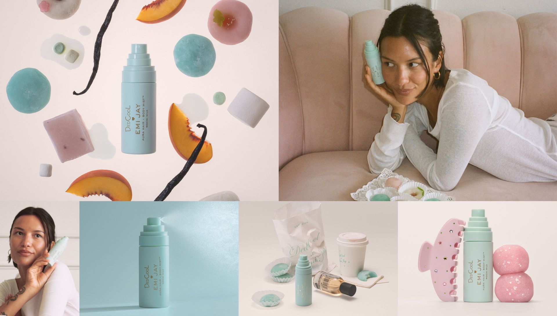 DedCool and Emi Jay launch limited-edition mochi milk beauty collaboration