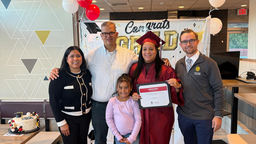 McDonald’s manager becomes first in family to graduate college