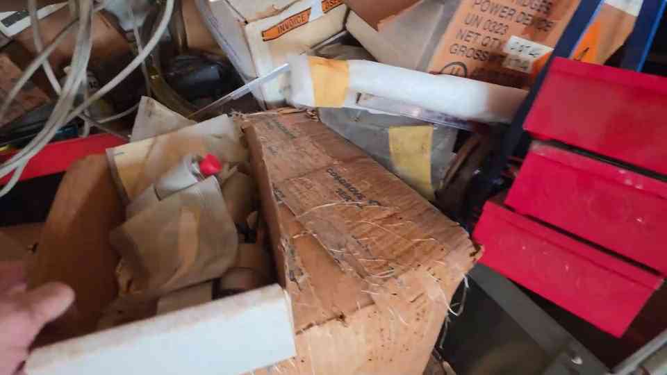 Inside 3 abandoned units packed with rare airplane parts