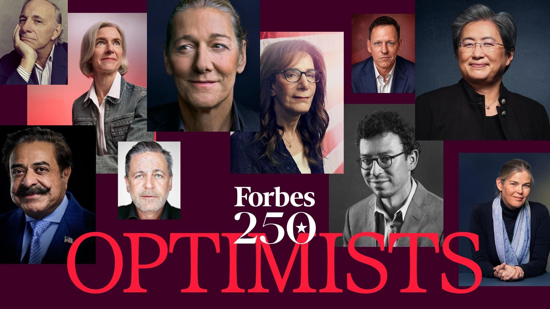 Forbes unveils America’s 250 greatest optimists, celebrating the ...