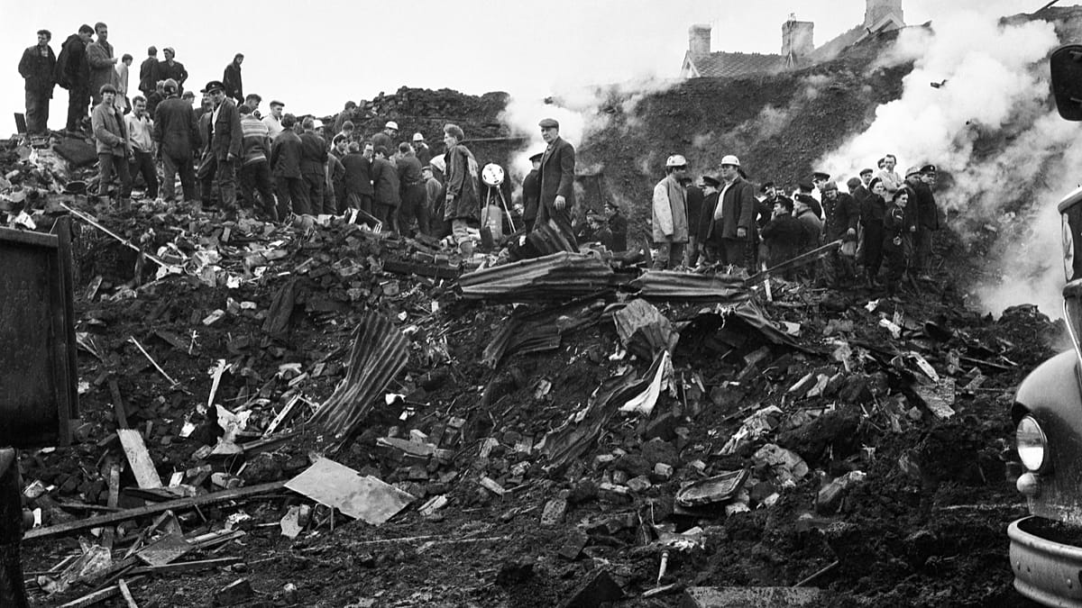 Aberfan: King Charles marks Welsh mining disaster that killed a ...