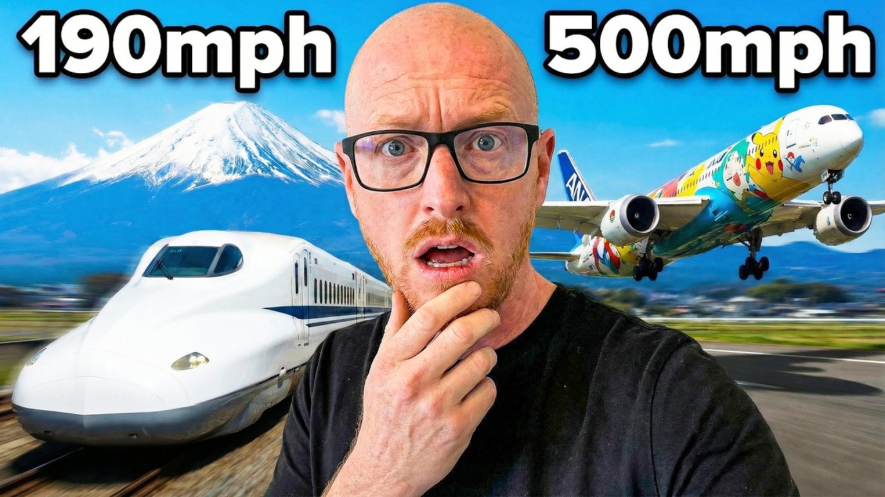 Racing across Japan: Shinkansen vs. airplane!