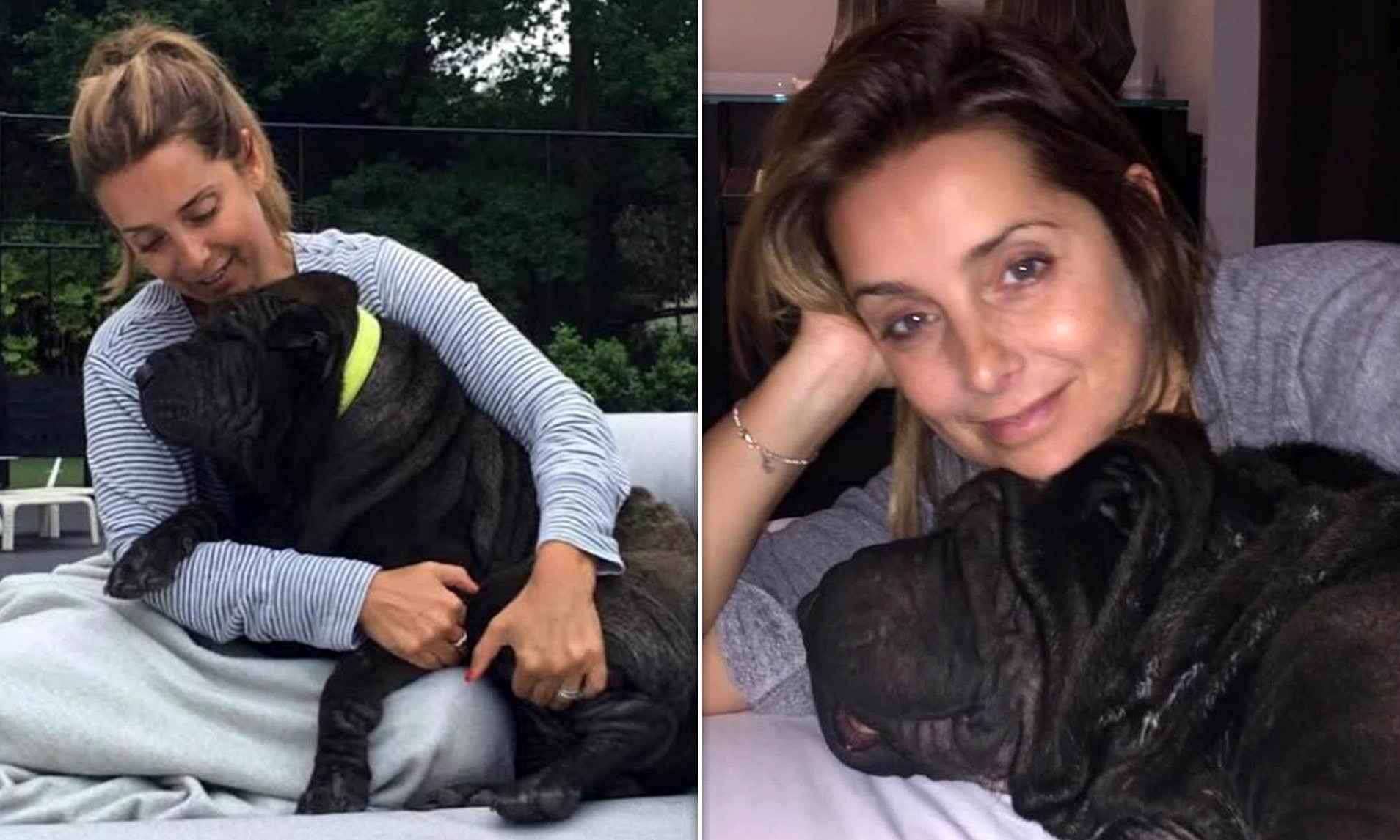 Louise Redknapp says her heart is broken as she reveals her dog Rudi ...